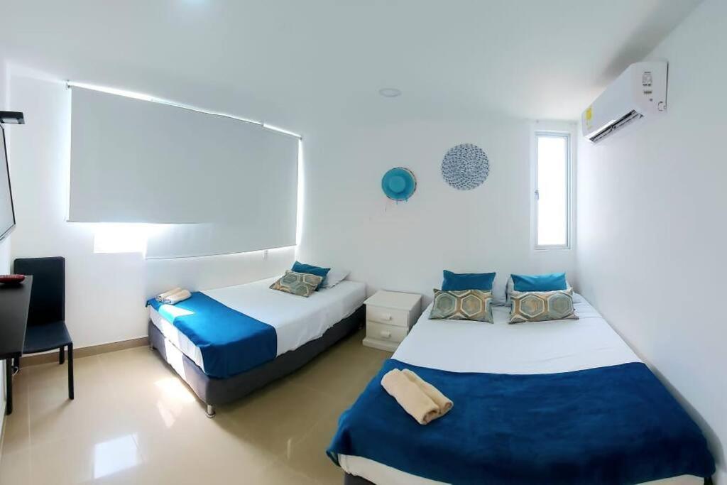 Hermoso Apartamento Vista Al Mar. Edf Palmetto 1 . Cartagena Kültér fotó