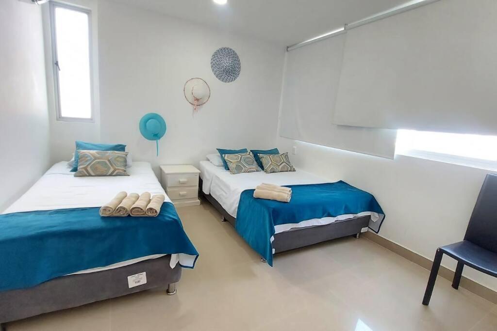 Hermoso Apartamento Vista Al Mar. Edf Palmetto 1 . Cartagena Kültér fotó