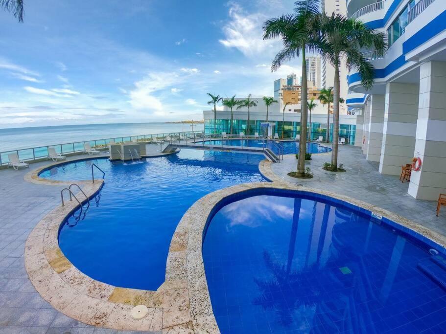 Hermoso Apartamento Vista Al Mar. Edf Palmetto 1 . Cartagena Kültér fotó